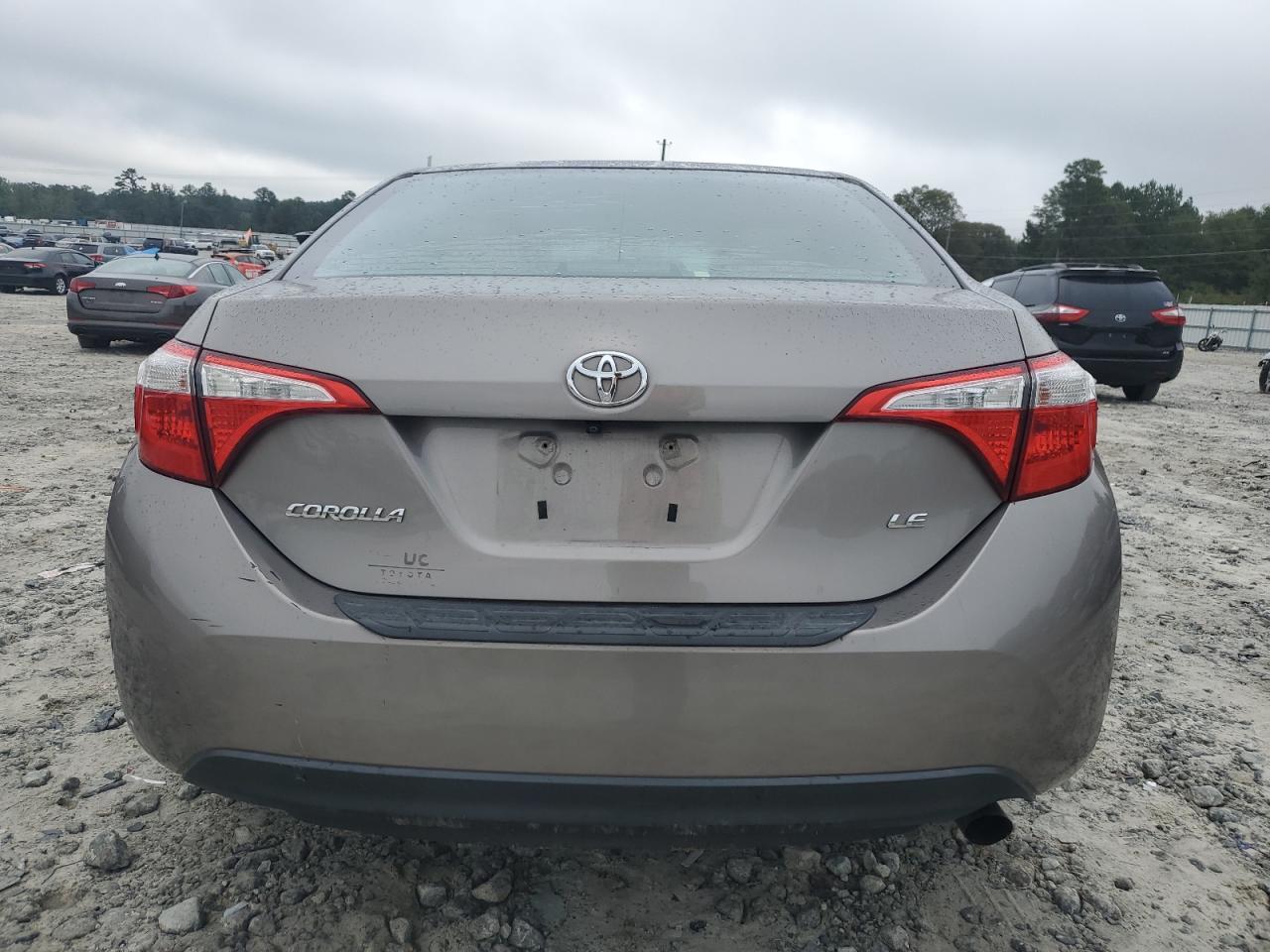 2016 TOYOTA COROLLA