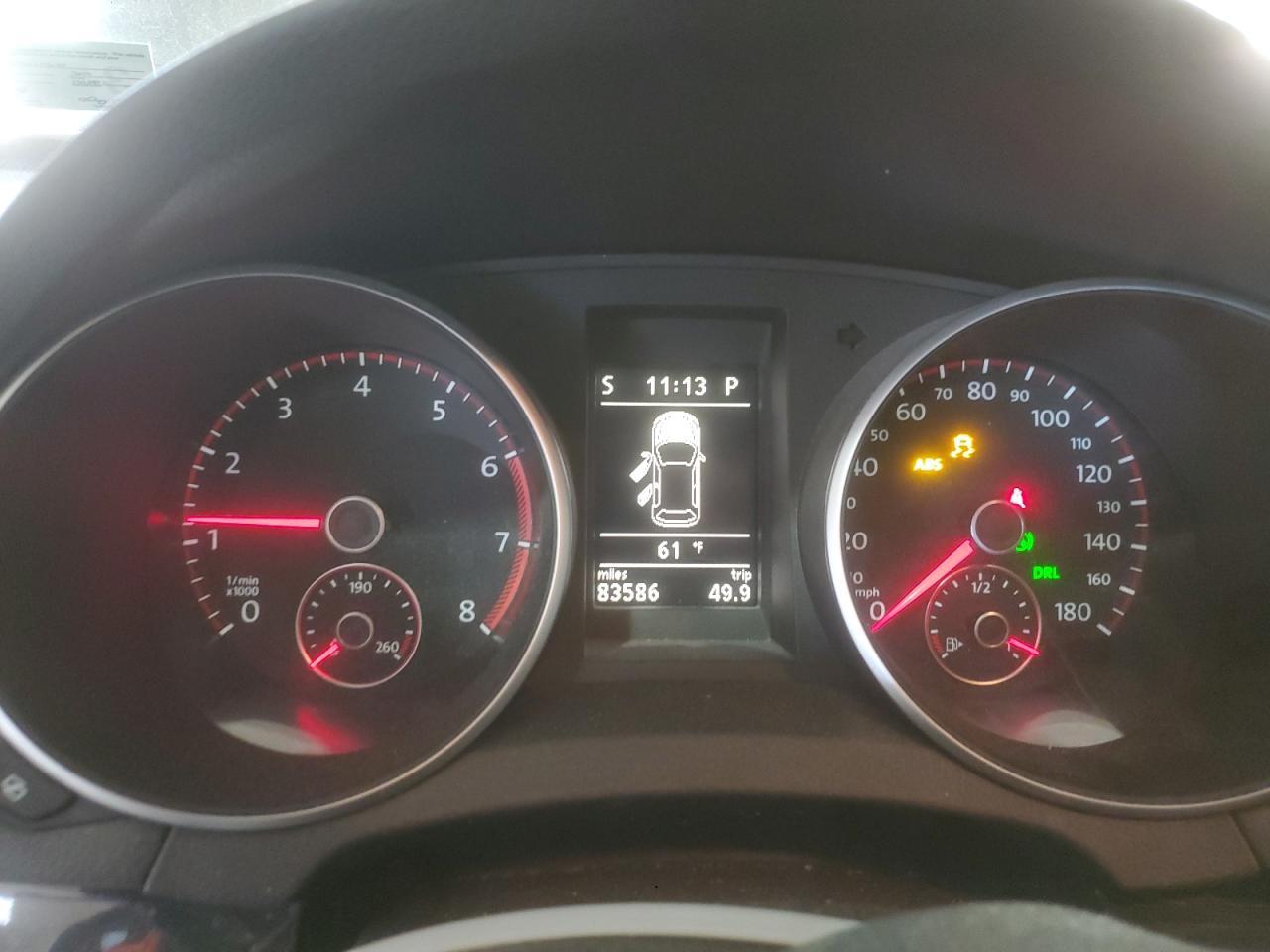 2012 VOLKSWAGEN GTI