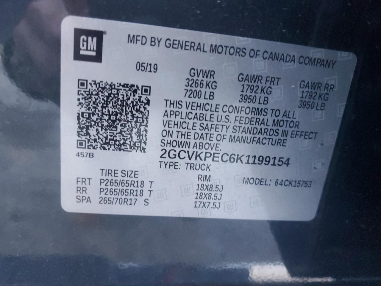 2019 CHEVROLET Silverado