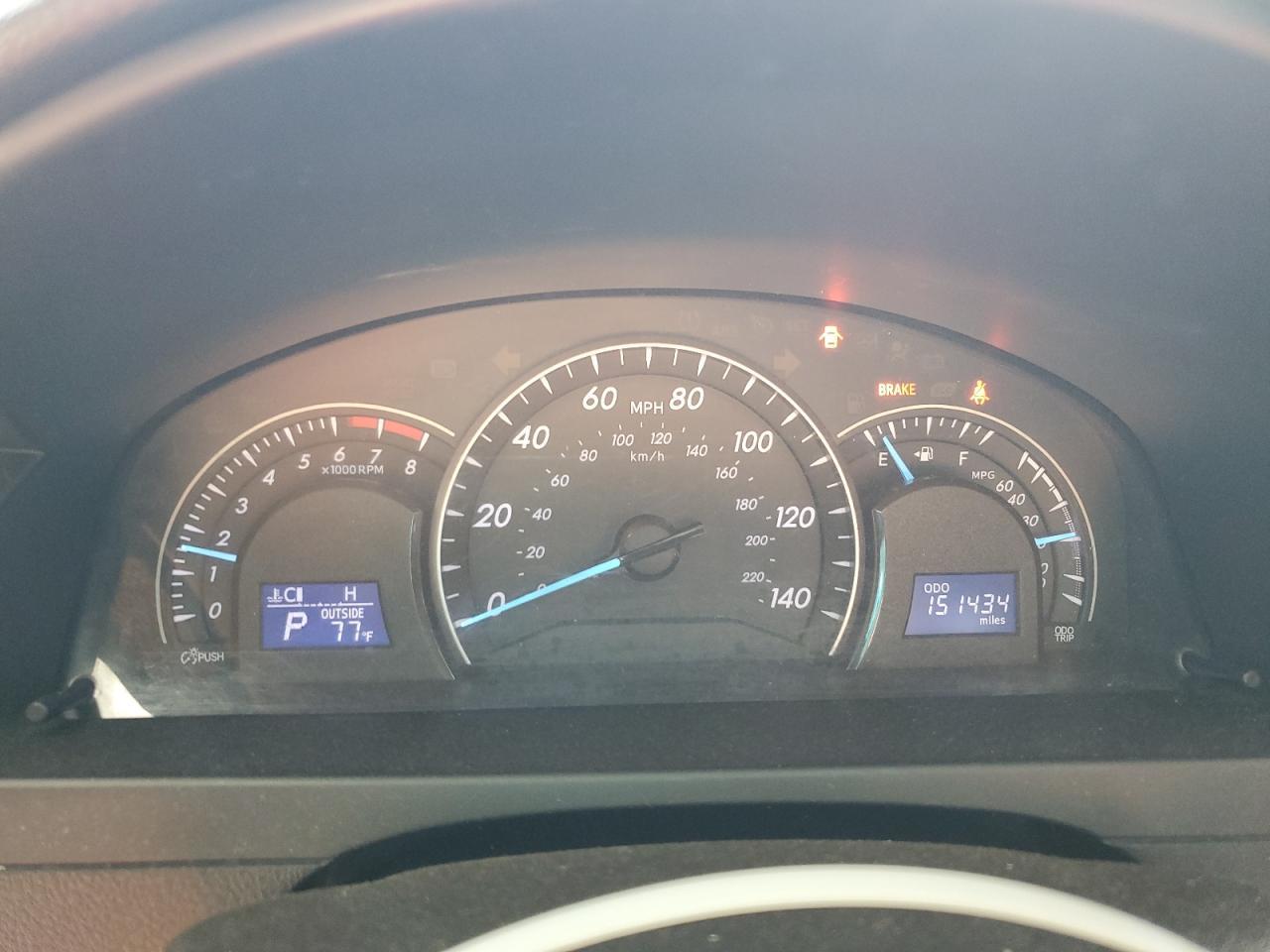 2013 TOYOTA CAMRY