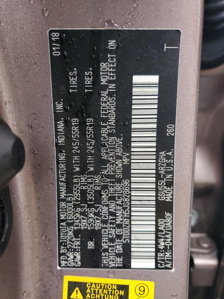 2018 TOYOTA HIGHLANDER