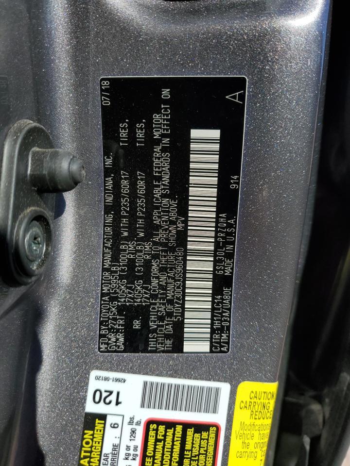 2018 TOYOTA SIENNA