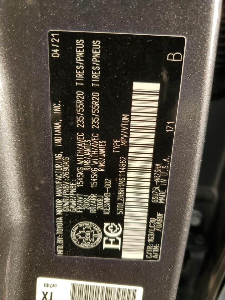 2021 TOYOTA HIGHLANDER