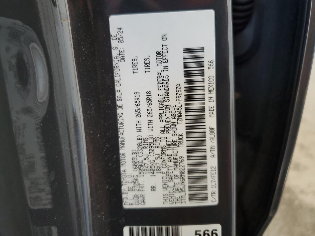 2024 TOYOTA TACOMA