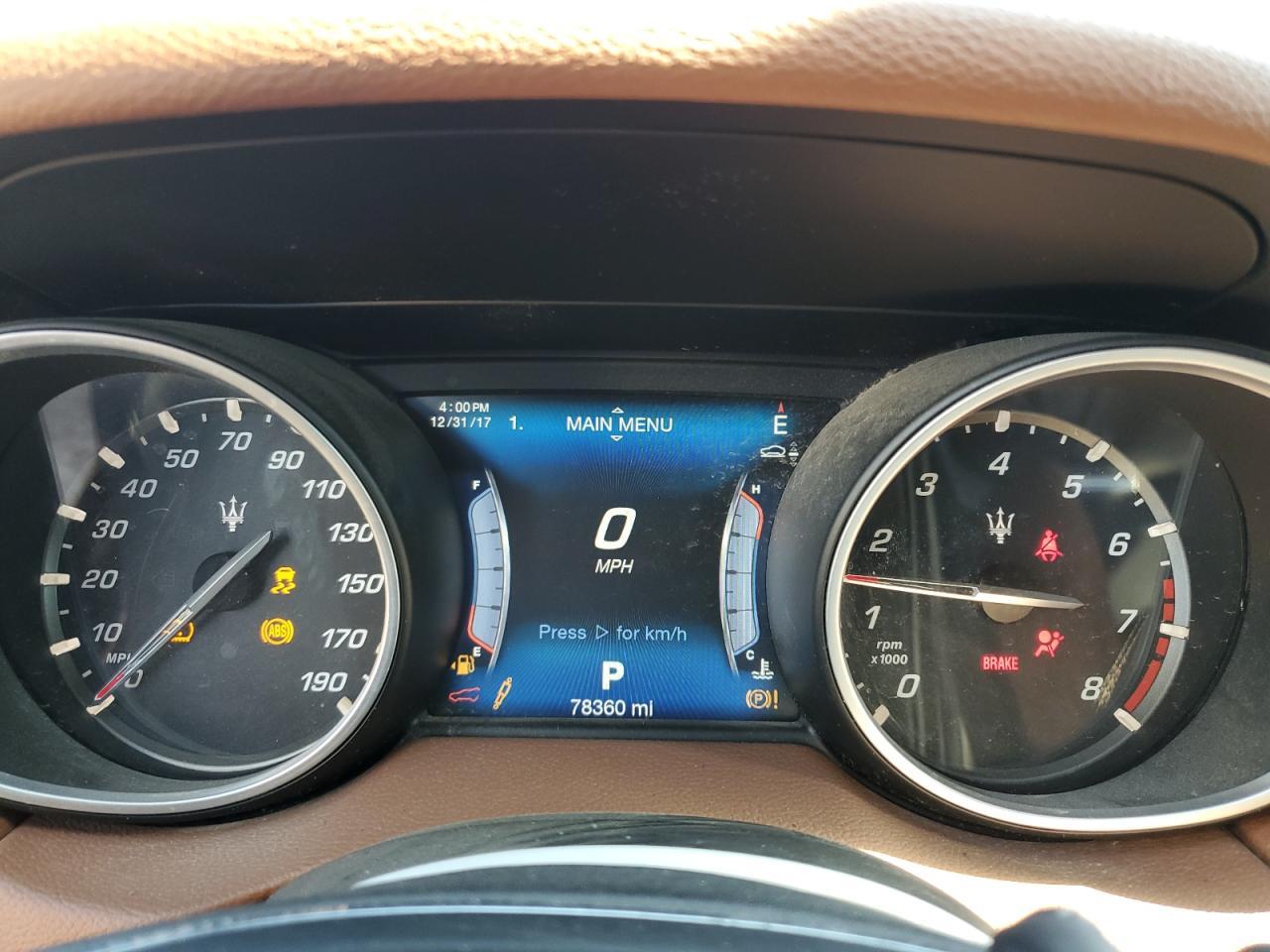 2017 MASERATI Levante