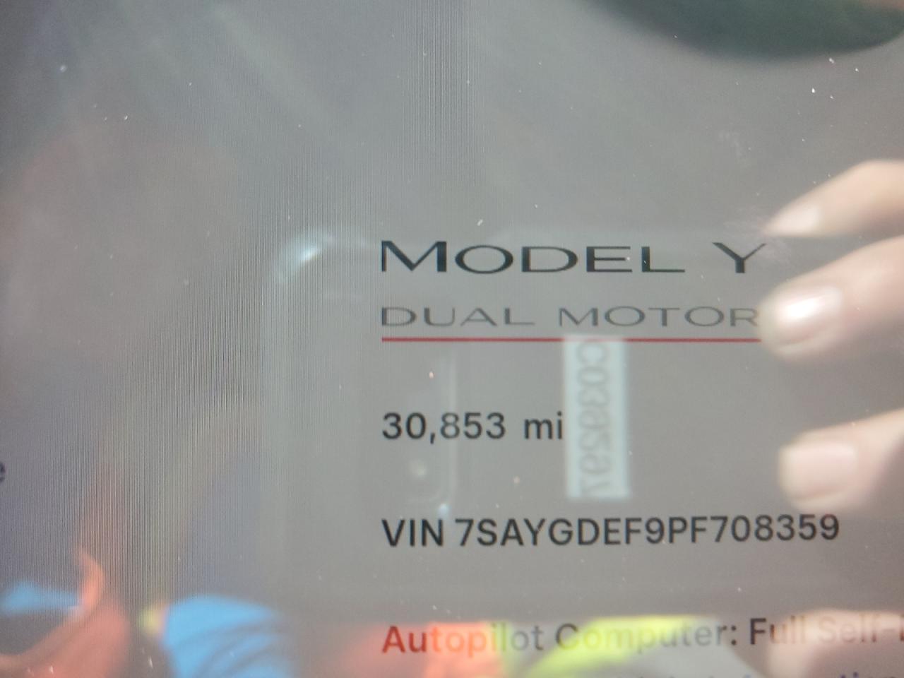 2023 TESLA MODEL Y