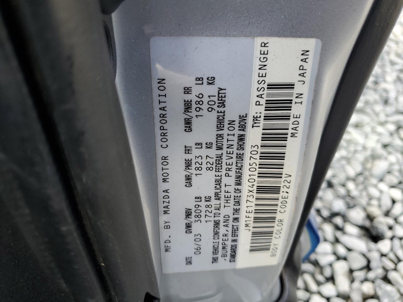 2004 MAZDA RX-8