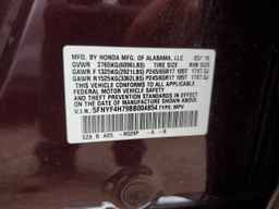 2011 HONDA PILOT