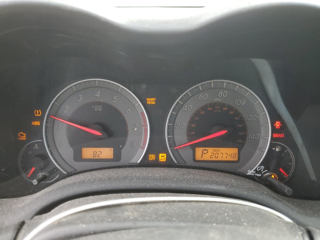 2010 TOYOTA COROLLA
