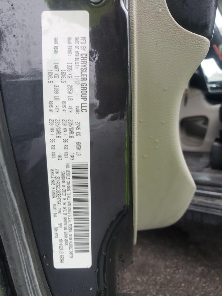 2012 DODGE GRAND CARAVAN