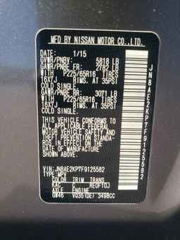 2015 NISSAN Quest