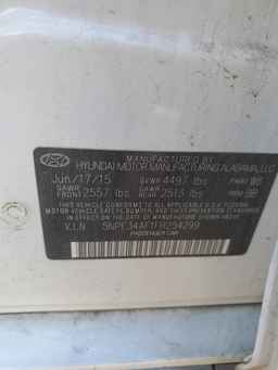 2015 HYUNDAI SONATA