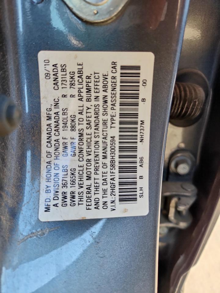 2011 HONDA CIVIC