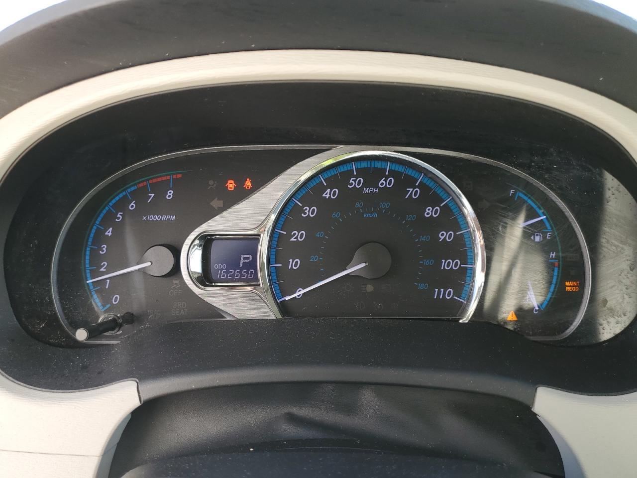 2012 TOYOTA SIENNA
