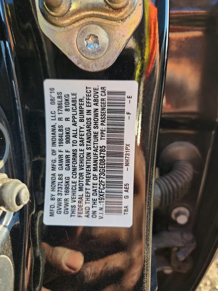 2016 HONDA CIVIC