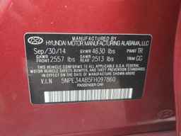 2015 HYUNDAI SONATA