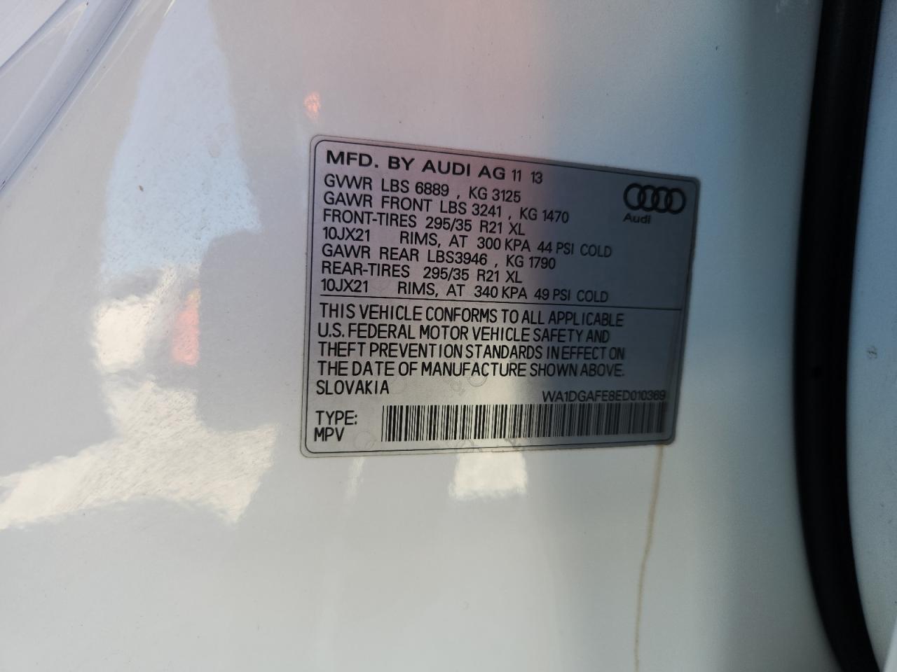 2014 AUDI Q7