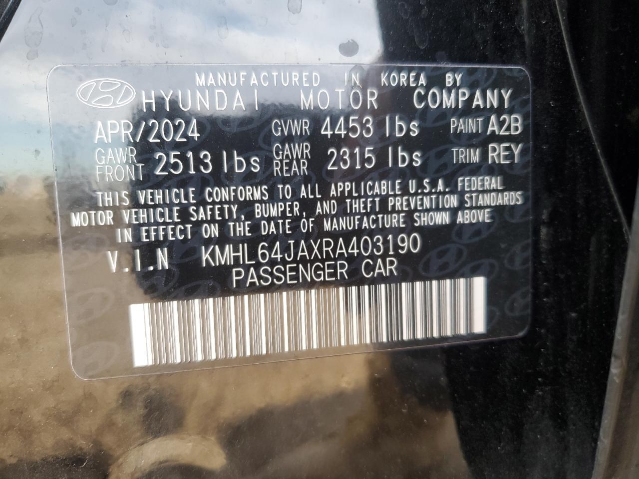 2024 HYUNDAI SONATA