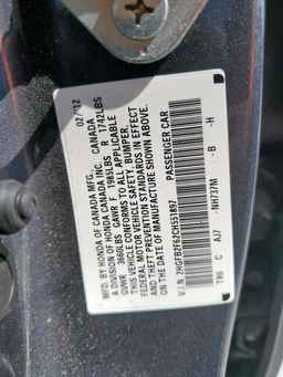 2012 HONDA CIVIC