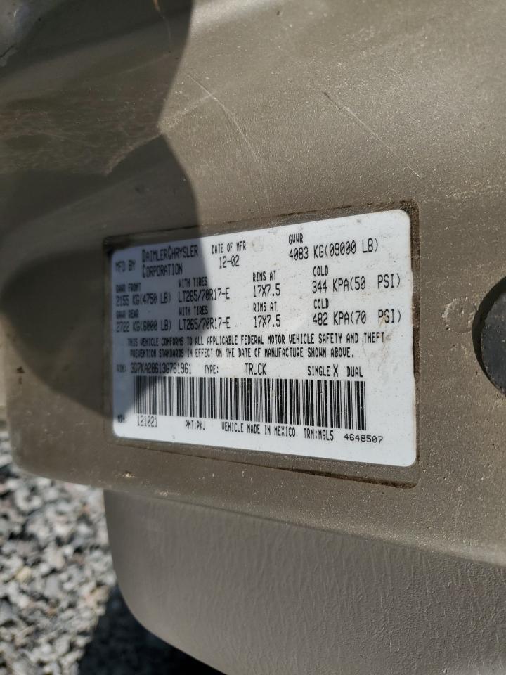 2003 DODGE Ram 2500