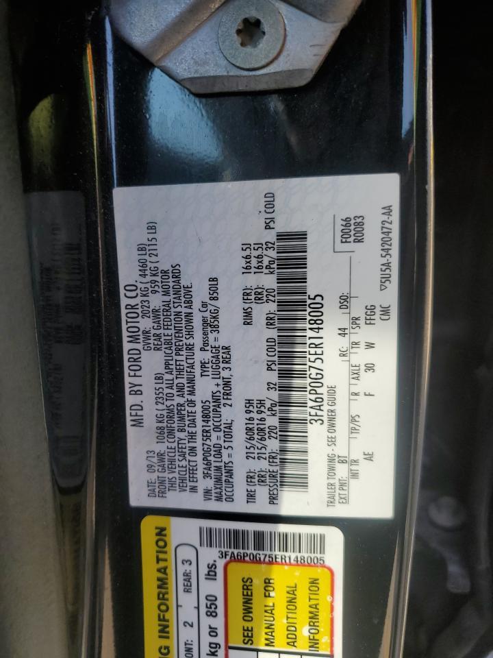 2014 FORD FUSION