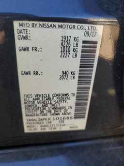 2018 NISSAN ALTIMA