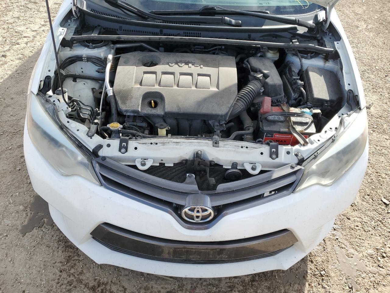 2016 TOYOTA COROLLA