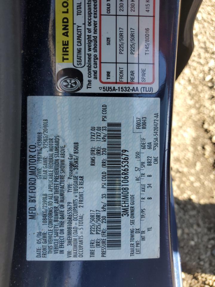 2006 MERCURY Milan