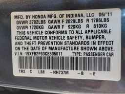 2012 HONDA CIVIC