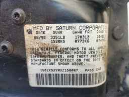 1999 SATURN Sl2