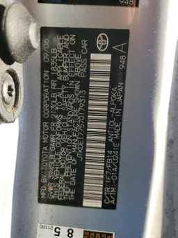 2007 TOYOTA SCION