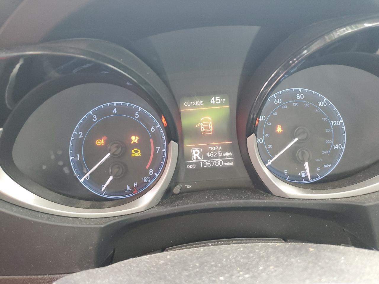 2016 TOYOTA COROLLA
