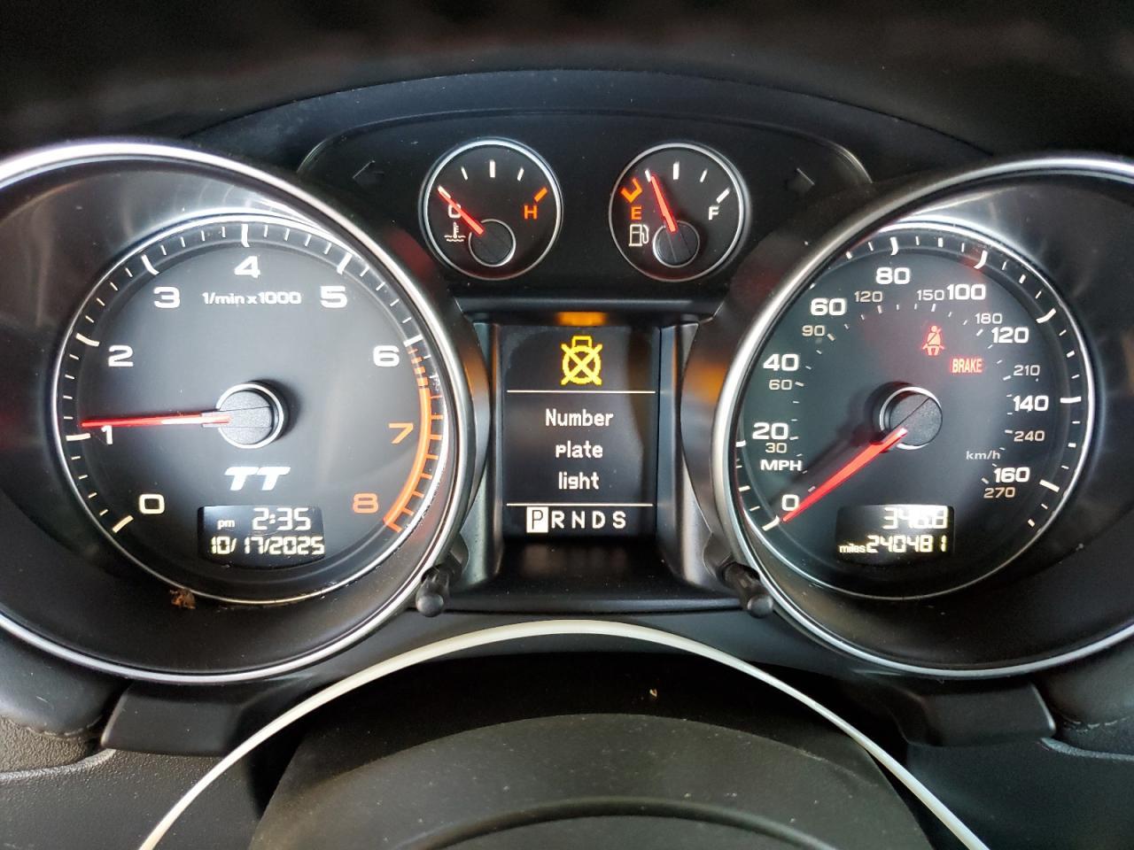 2009 AUDI TT