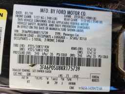 2019 FORD FUSION