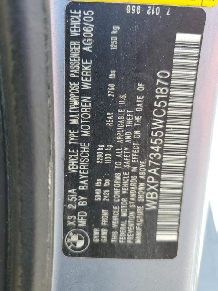 2005 BMW X3