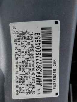 2007 HONDA CIVIC