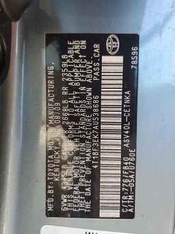 2010 TOYOTA CAMRY