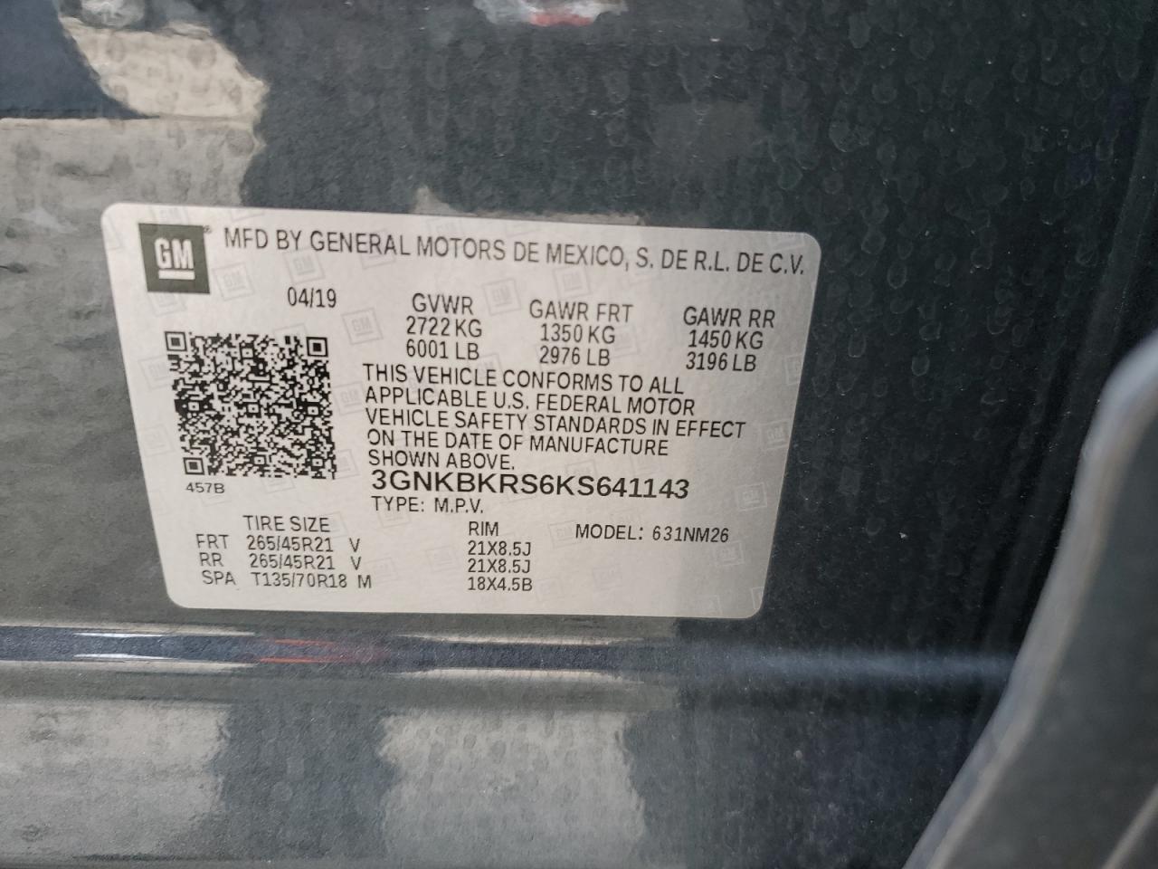 2019 CHEVROLET BLAZER