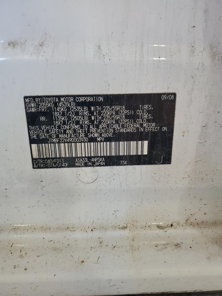 2009 TOYOTA RAV4