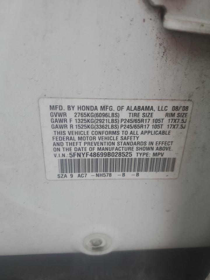 2009 HONDA PILOT
