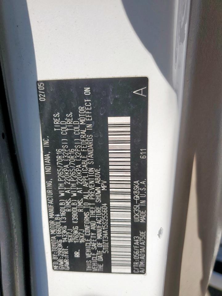 2005 TOYOTA Sequoia
