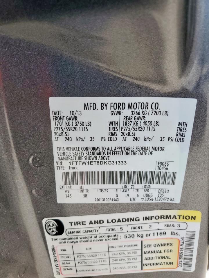 2013 FORD F-150