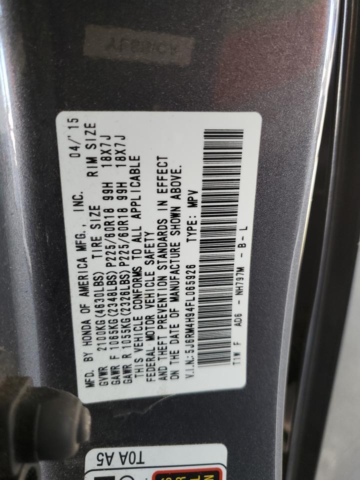 2015 HONDA CR-V
