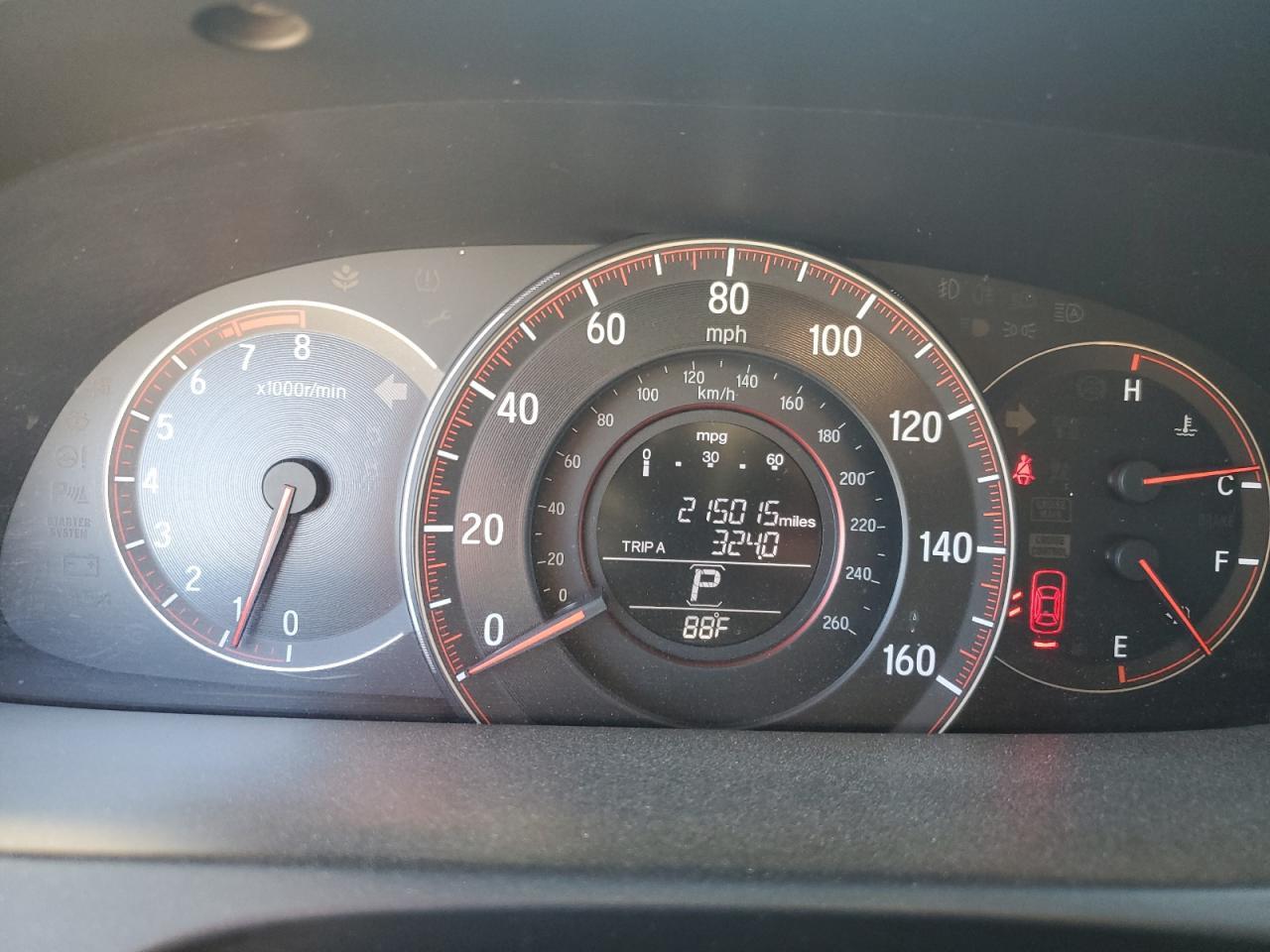 2016 HONDA ACCORD
