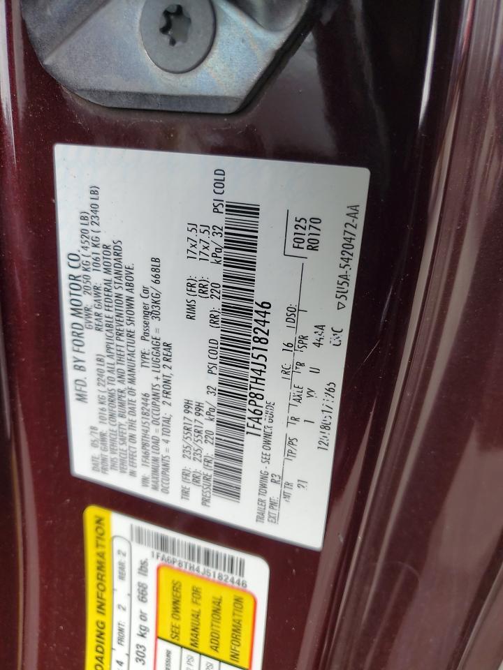 2018 FORD MUSTANG