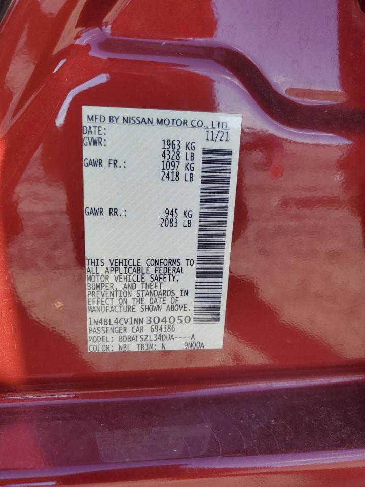 2022 NISSAN ALTIMA