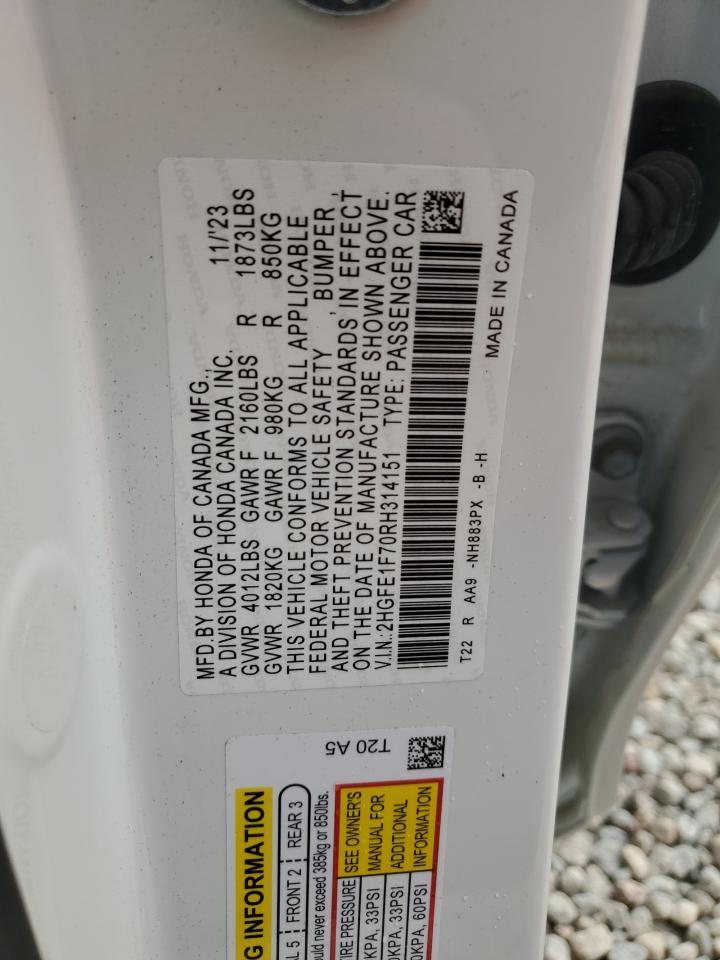 2024 HONDA CIVIC