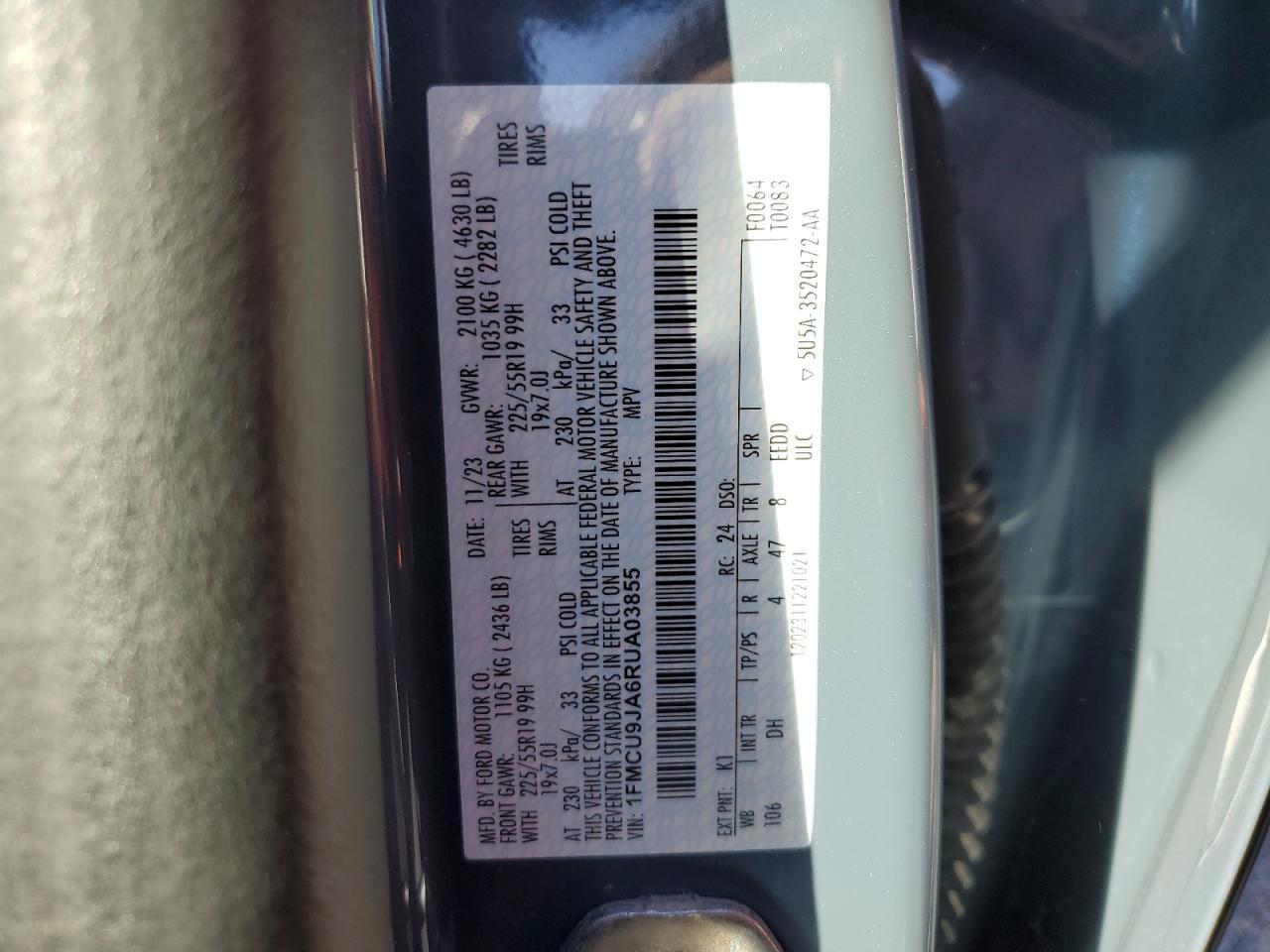 2024 FORD ESCAPE