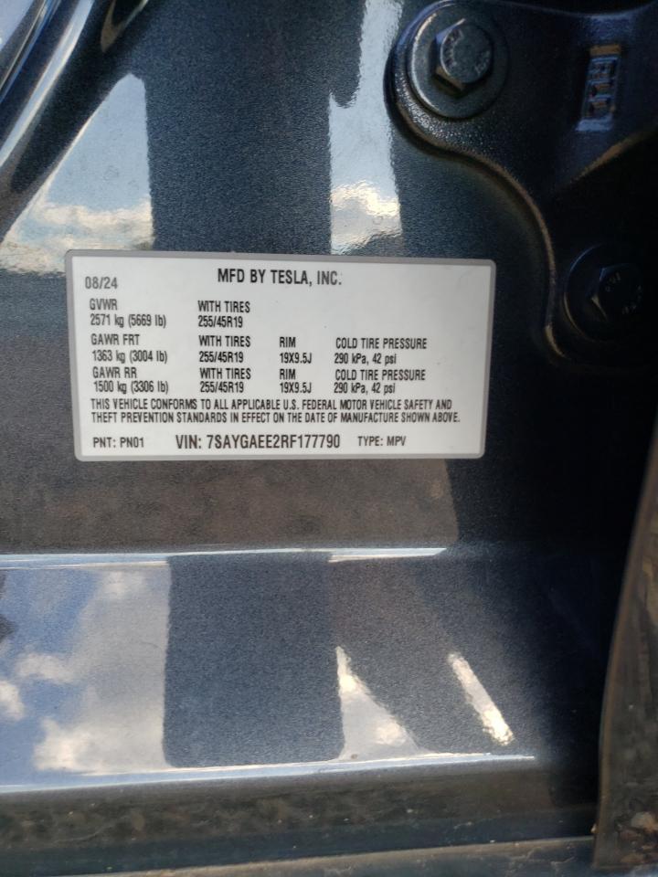 2024 TESLA MODEL Y