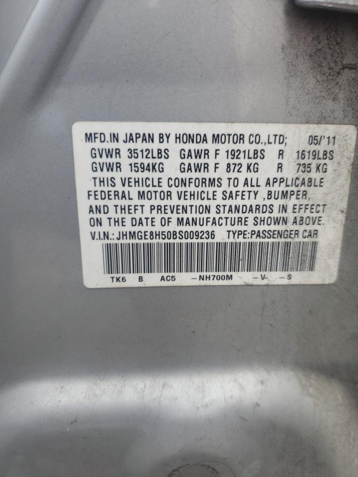 2011 HONDA FIT